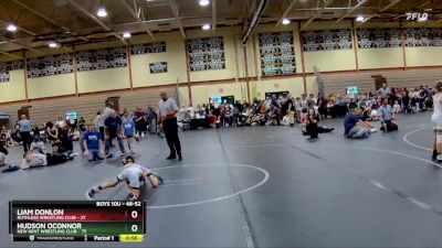 48-52 lbs Semifinal - Hudson OConnor, New Kent Wrestling Club vs Liam Donlon, Ruthless Wrestling Club