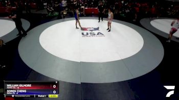 132 lbs Round 2 (16 Team) - William Gilmore, MDWA-FR vs Soren Cheng, REWA-FR