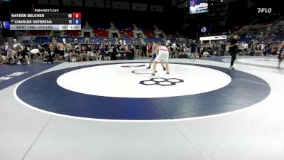 215 lbs Cons. Sub-rd Of 32 - Hayden Belcher, OR vs Charles Ostertag, TX