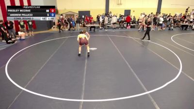 150 lbs Cons. Round 3 - Presley McCrae, MN vs Andrew Pellicci, IL