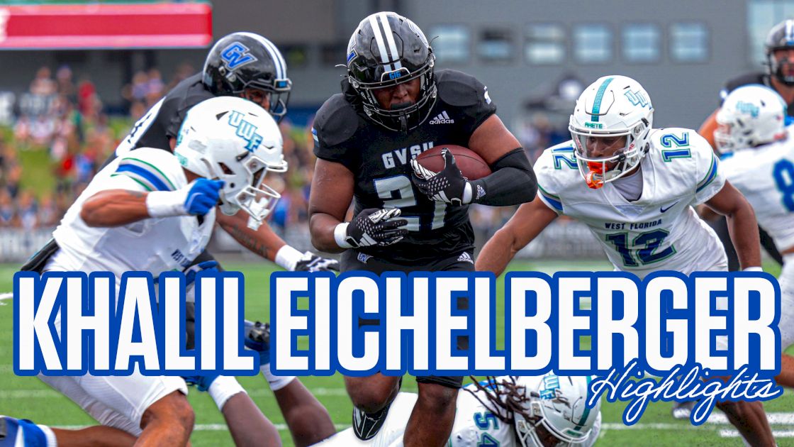 Khalil Eichelberger Highlights | 2024 GVSU Football