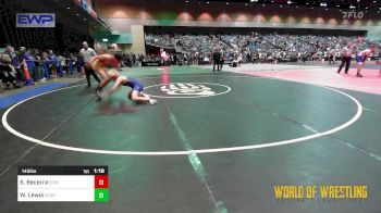 145 lbs Round Of 64 - Sonny Becerra, Sting Wrestling vs Wyatt Lewis, Clovis