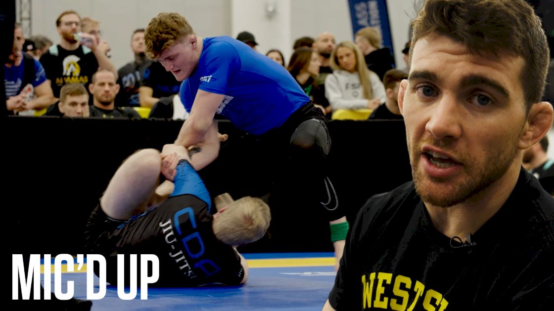 Mic'd Up: Dante Leon Coaches His Student To A Submission