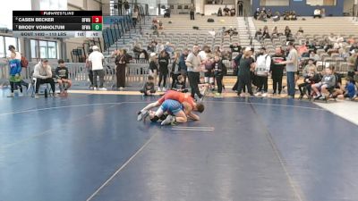 110 lbs Quarters - Brody VonHoltum, Black Fox Wrestling Academy vs Casen Becker, Black Fox Wrestling Academy