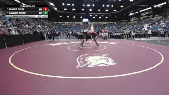 285 lbs Quarterfinal - Tanner Geist, Hays vs Dawson Rodd, Andover Central