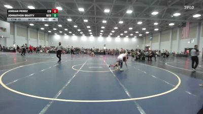 120 lbs Rr Rnd 2 - Jordan Perez, CTWHALE Beluga - EL vs Johnathon Beatty, Wayne Danger - EL