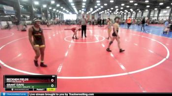84 lbs Rd# 3 12:00pm Friday - Grant Davis, Minnesota Funky Singlets vs Beckhem Fields, Maryland BLACK
