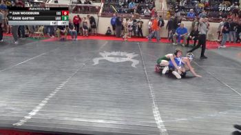 90_B lbs Consi Of 16 #1 - Zain Woodburn, Eisenhower vs Gage Gaster, Laurel Highlands