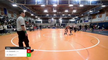 150 lbs Semifinal - Hussein Alobaidi, Lowell vs Brandon Shull, Barnstable