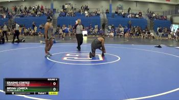 182 lbs Round 4 (4 Team) - Erasmo Cortez, Christian Brothers vs Bryan Loarca, Gilmer County