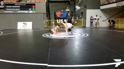 Schoolboys - 80 lbs Cons. Semis - Ari Sobaje vs Bruno Lechiara, MTC - MANTANONA TRAINING CENTER