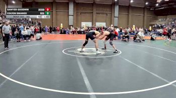 165 lbs Champ. Round 1 - Sawyer Goodwin, Jackson vs Colton Swango, McAlester