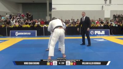 William Allen Dorman vs Wing Chau Cheung 2026 World Master IBJJF Jiu-Jitsu Championship
