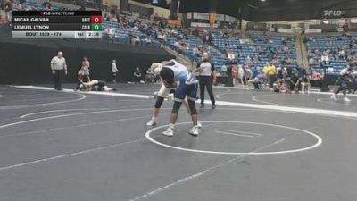 174 lbs Cons. Round 4 - Micah Galvan, Barton vs Lemuel Lynon, Colby Community College