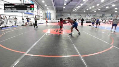 220 lbs Rr Rnd 3 - Sean Keady, MetroWest United Black vs Patrick Flynn, TNWC Blue