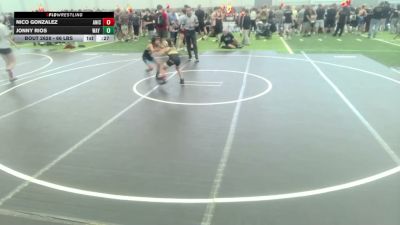 66 lbs 2nd Place - Nico Gonzalez, Aniciete TC vs Jonny Rios, Way Out West