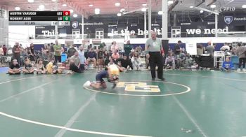 61 lbs Final - Austin Yarussi, Grit Mat Club - K6 vs Robert Adie, Launch Wrestling Academy - K6