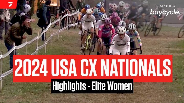 Highlights: 2024 U.S. Cyclocross Nationals - Elite Women