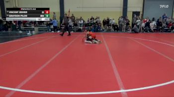 80 lbs Quarterfinal - Vincent Zeiher, Super D vs Grayson Pilon, Monticello