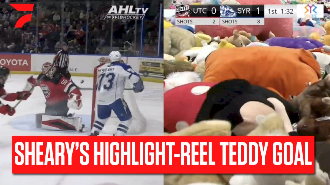 Conor Sheary's Highlight-Reel Teddy Bear Toss Goal