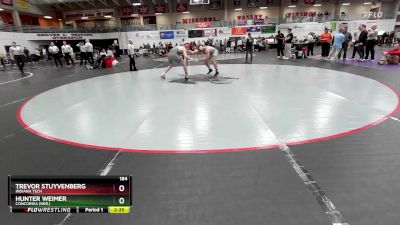 184 lbs Cons. Round 7 - Trevor Stuyvenberg, Indiana Tech vs Hunter Weimer, Concordia (Neb.)