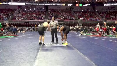 3A-285 lbs Quarterfinal - Dreshaun Ross, Fort Dodge vs Cael Roberts, Southeast Polk