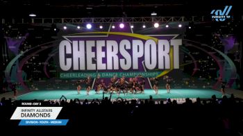 Infinity Allstars - Diamonds [2024 L3 Youth - Medium Day 2] 2024 CHEERSPORT National All Star Cheerleading Championship