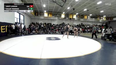215 lbs Cons. Round 1 - Kallin Youkhan, Trabuco Hills vs Griff Lawson, El Dorado