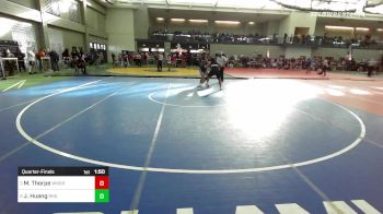 170 lbs Quarterfinal - Makayla Thorpe, Windsor vs Jessica Huang, Rocky Hill