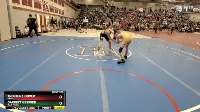 126 lbs Cons. Round 2 - Garrett Gessner, Blue Ridge vs Trenten Hoover, Mesa