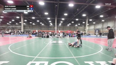 80 lbs Rr Rnd 7 - Julie Fleming, Revival Whale - BK8 vs Tanner Lotier, Freakztyle Wrestling - BK8