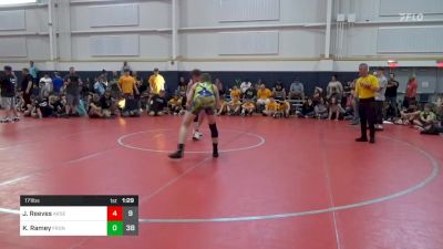 171 lbs Round 1 - Jacob Reeves, Arsenal WV vs Kyler Ramey, Front Royal W.C.