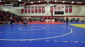 157 lbs Champ. Round 2 - Adrian Deleon, Fresno City College vs Jayden Espinoza, Mt San Antonio Community College