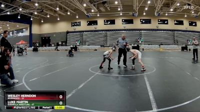 68-72 lbs Round 1 - Wesley Herndon, Riverheads vs Luke Martin, Guerrilla Wrestling