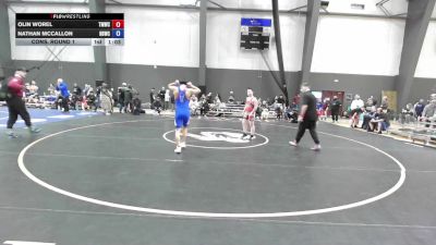 U14 FS - 120 lbs Cons. Round 2 - James Polk, Thunder Mountain Wrestling Club vs Gil Park, Team Dragonslayer Wrestling
