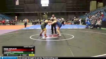 235 lbs Champ. Round 1 - Cadence Christenson, Basehor-Linwood vs Rose Toplikar, Olathe-East