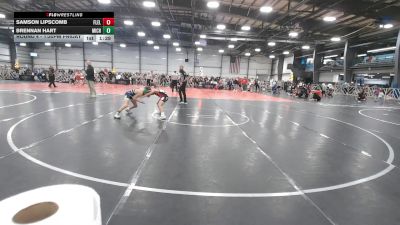 84 lbs Round 4 - 1:30pm Friday - Brennan Hart, Team Michigan vs Samson Lipscomb, Florida Elite