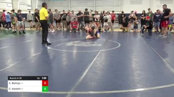 114-C lbs Round Of 32 - Carson Bishop, OH vs Conner Haslett, MI