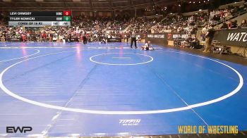 85 lbs Consi Of 16 #2 - Levi Ormsby, Big Game Wrestling Club vs Tyler Nowicki, Howe Wrestling School