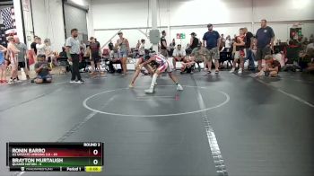 72 lbs Round 3 (6 Team) - Ronin Barro, U2 Upstate Uprising 2.0 vs Brayton Murtaugh, Quaker Nation