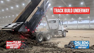 The Track Build Has Begun For The 2025 Tulsa Shootout And Chili Bowl