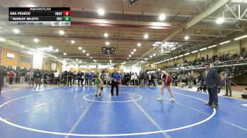 138 lbs 3rd Place - Ana Pearce, The Prout School vs Marley Bilotti, Ponaganset