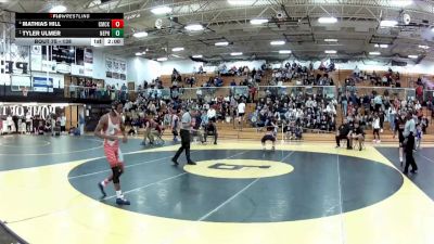 138 lbs Semifinal - Tyler Ulmer, New Philadelphia vs Mathias Hill, Canton McKinley