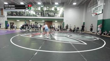175 lbs Cons. Round 4 - Dylan Venet, Christian Brothers Academy vs Zach Macera, Catholic High School