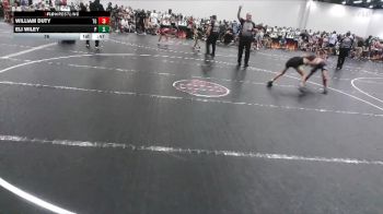 76 lbs Round 1 (8 Team) - William Duty, Team Gotcha vs Eli Wiley, Pedraza