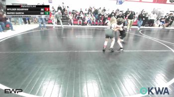52 lbs Quarterfinal - Wylder Bearpaw, Jay Wrestling Club vs Mateo Garcia, Gravette Wrestling Club