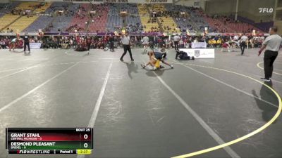 125 lbs Placement Matches (16 Team) - Desmond Pleasant, Drexel vs Grant Stahl, Central Michigan