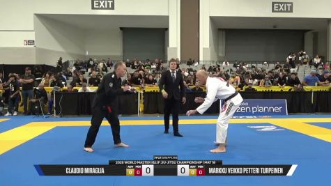 Markku Veikko Petteri Turpeinen vs Claudio Miraglia 2026 World Master IBJJF Jiu-Jitsu Championship