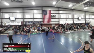 58 lbs Champ. Round 1 - Trace Carter, Altamont vs Luke Minich, Shootbox Wrestling Club