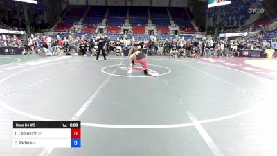 144 lbs Cons 64 #2 - Ty Laslovich, MT vs Danny Peters, IA